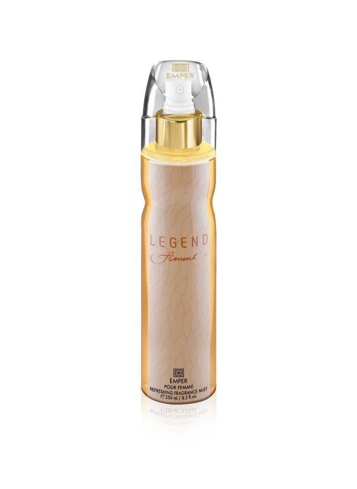 Emper Body Mist Legend Femme For Women 250ml 