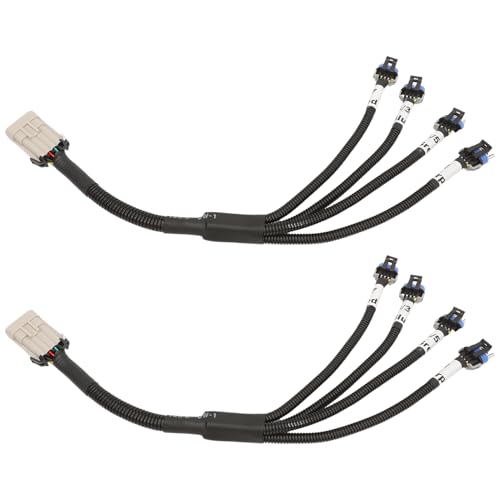Anlseiod 2pcs Ignition Coil Wire Harness Connector Compatible for LQ9 LQ4 LS2 LS3 LS7 LSX 53 60 62 70 Truck Coil Packs - Image 1