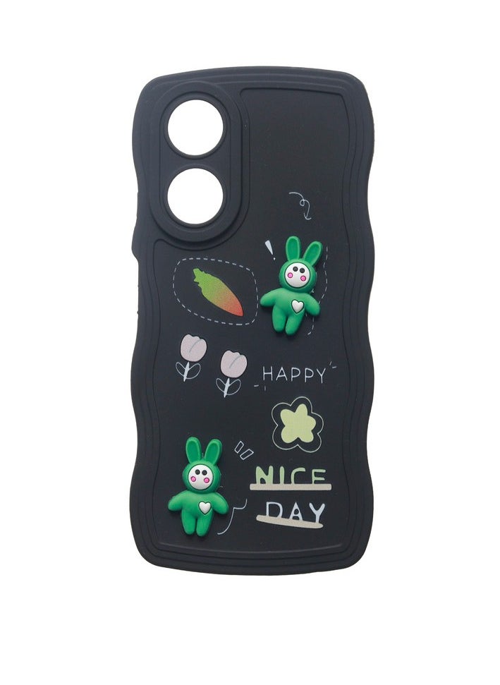 Generic - Back Cover Compatible With Phone Oppo A58 - Multi Color 1030 - Image 1