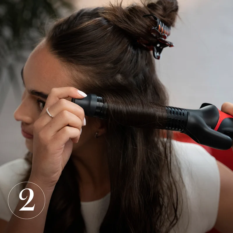Revlon  One Step Blow Dry Multi Styler, Root-Drying Concentrator, 360° Vented Airflow Curler, Unique Oval Shape Brush, One-Step Technology, Variety of Hair Styles - RVDR5333ARB for Women | Best Price UAE