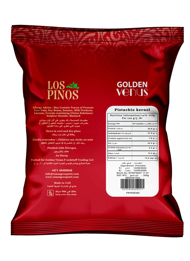 LOS PINOS Pistachio Kernel 200g  - Image 3