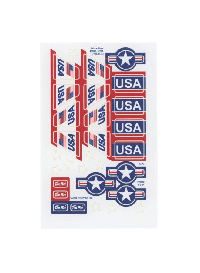 Tim Mee Toy طائرات مقاتلة من تيم مي بلاستيك - 4 قطع طائرات خضراء عسكرية مصنوعة في الولايات المتحدة - Image 4