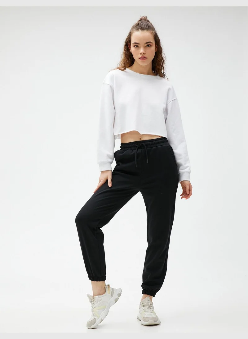 KOTON Jogger Sweatpants Drawstring