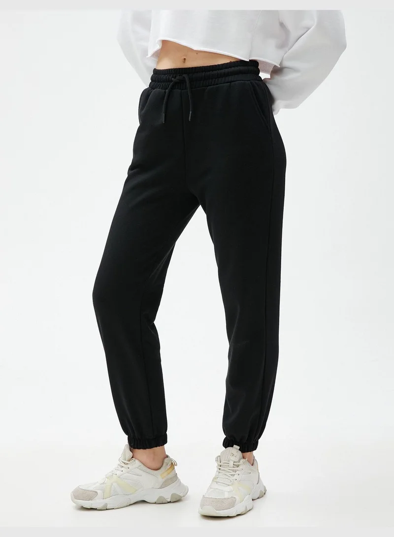 KOTON Jogger Sweatpants Drawstring