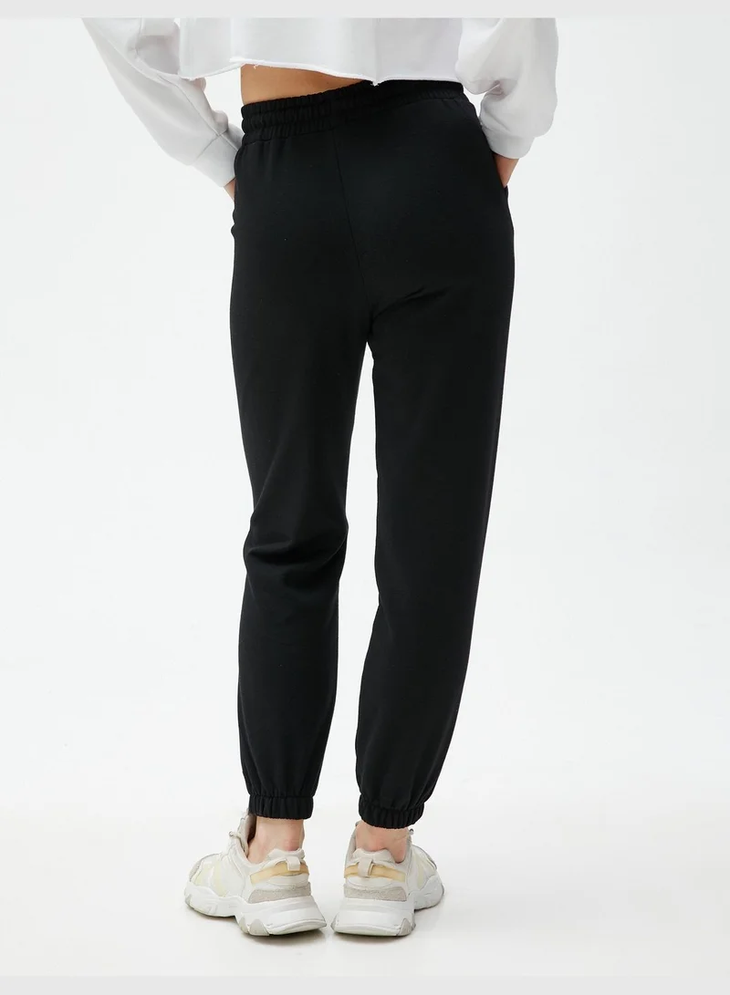 KOTON Jogger Sweatpants Drawstring