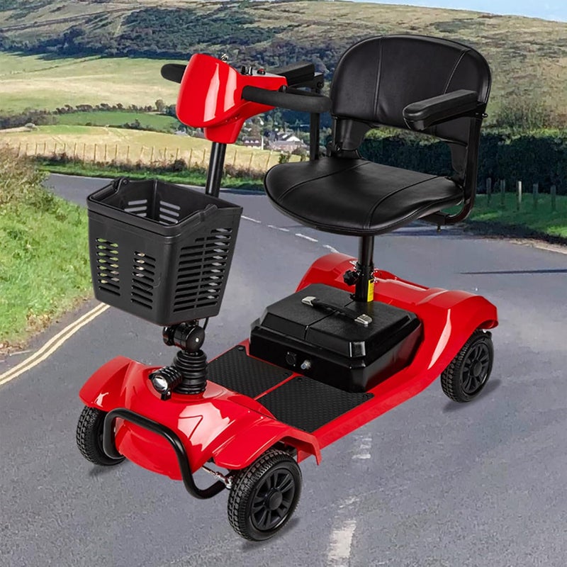 klarako Mobility Scooter Basket,Folding Bike Front Basket,Mobility Scooter Accessories,Handle Portable Universal High Capacity Weather Resistance Scooter Accessories - Image 3