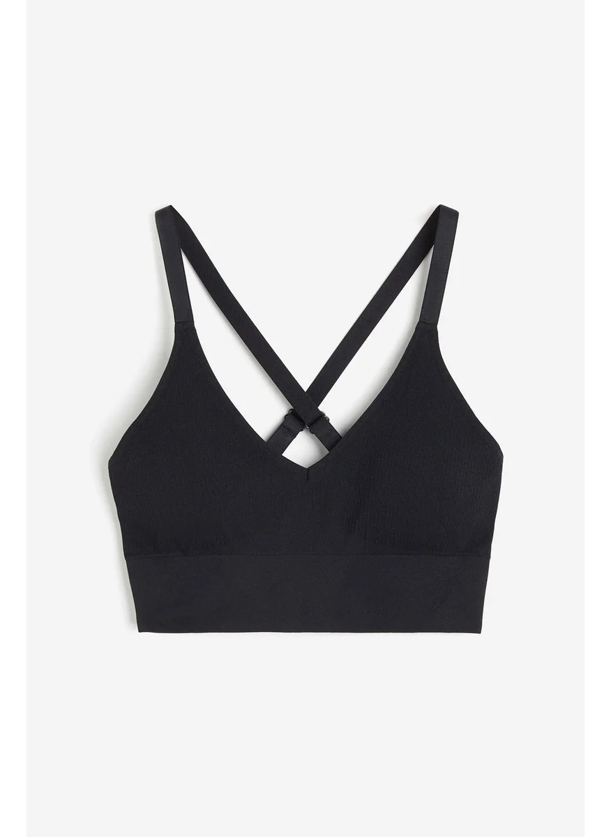 H&M Seamless Sports Bra Medium Support