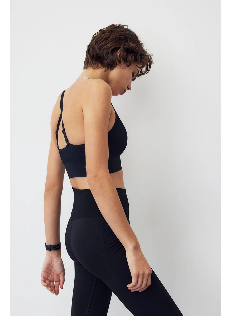 H&M Seamless Sports Bra Medium Support