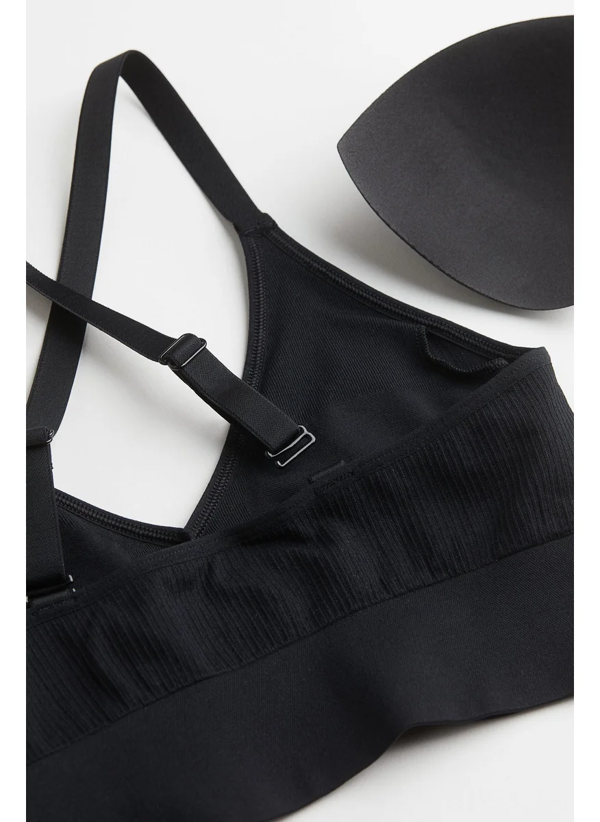 H&M Seamless Sports Bra Medium Support