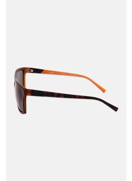 Timberland Men TB9279 Square Sunglasses, Brown  - Image 4