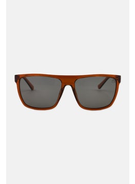 Timberland Men TB9279 Square Sunglasses, Brown  - Image 1