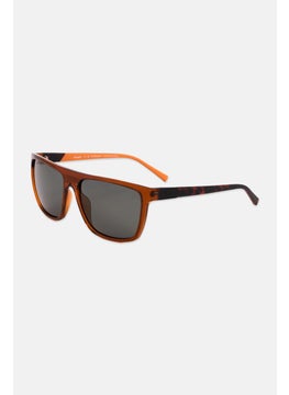 Timberland Men TB9279 Square Sunglasses, Brown  - Image 3