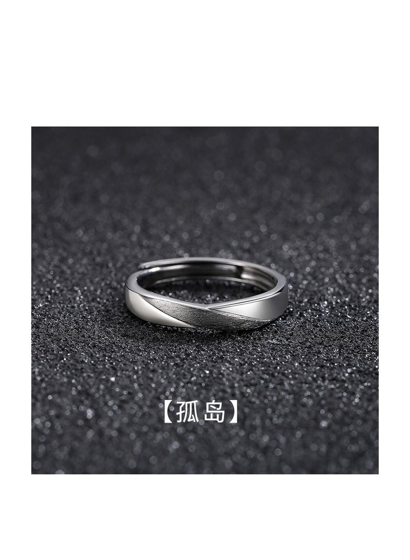 Retro Mobius Men's Ring