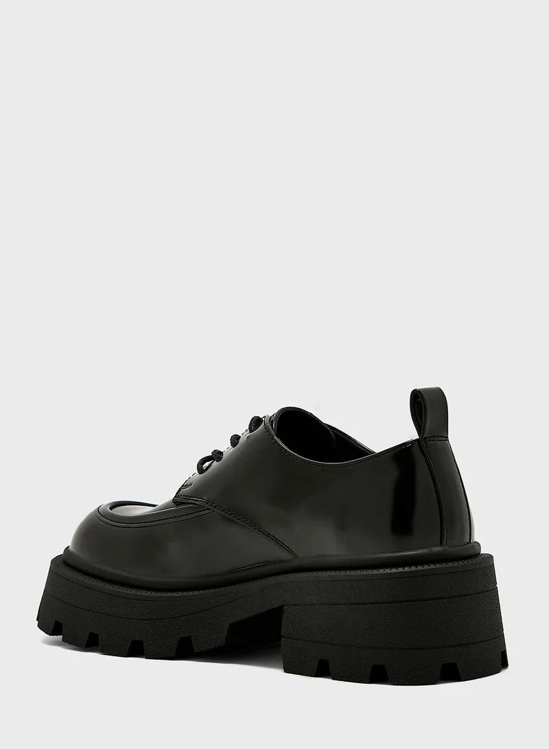 ONLY Banyu Chunky Lace Up Boots