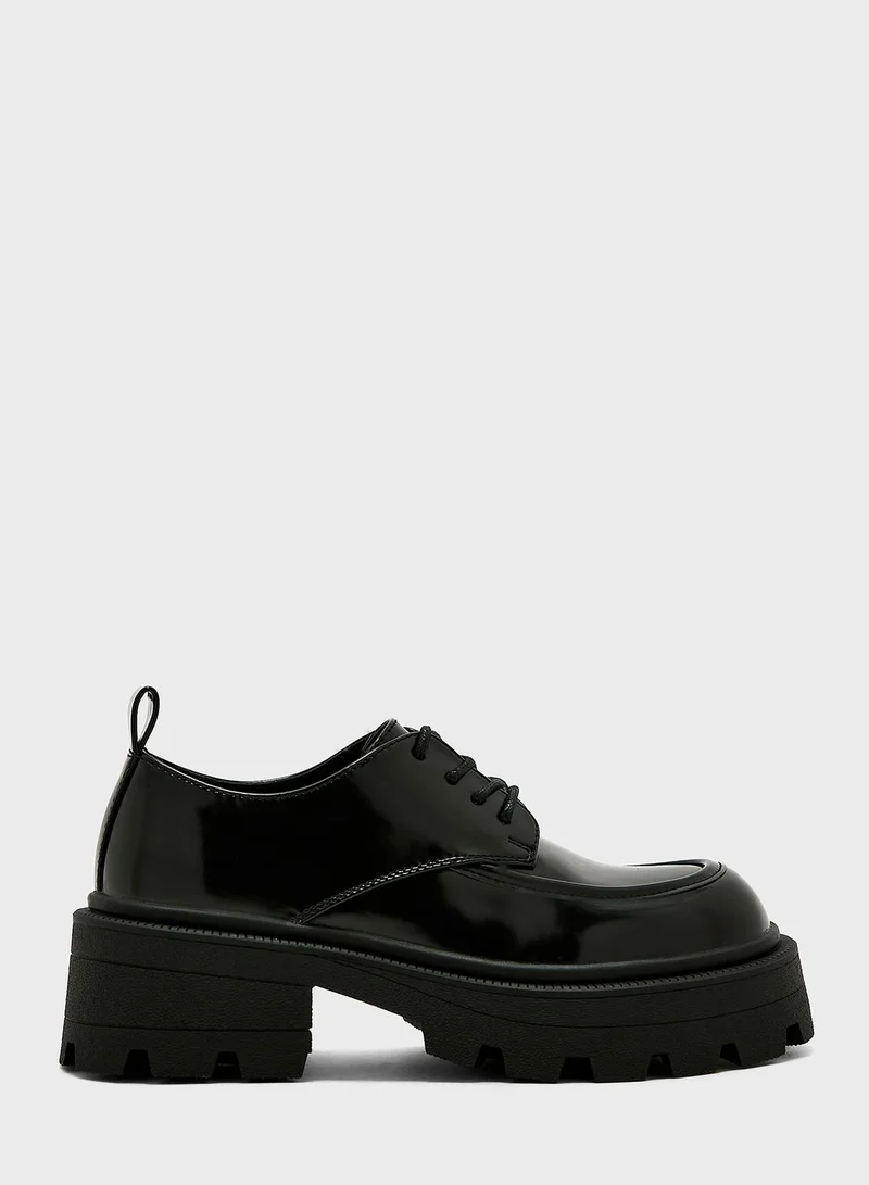 ONLY Banyu Chunky Lace Up Boots