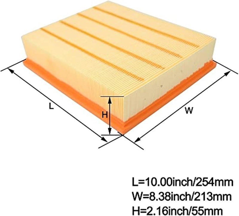 Wivplex Activated Carbon Air Filter for Volkswagen and Skoda - Image 3