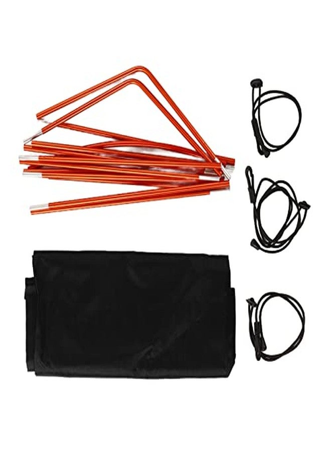 POCREATION Kayak Sun Shade Canopy, Oxford Fabric Foldable Kayak Awning Canopy Easy to Install Portable Kayak Sunshade Awning for Boat and Canoe - Image 5