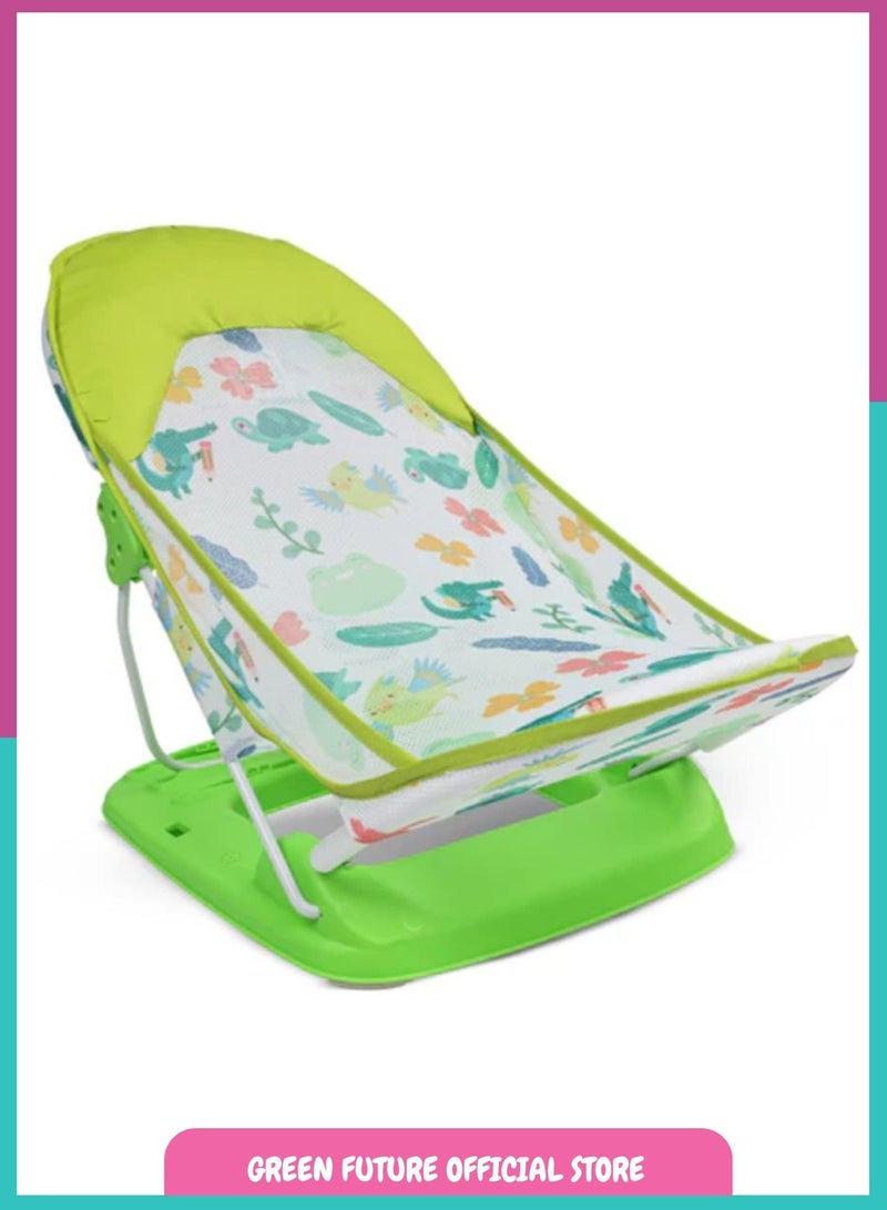 مقعد استحمام للأطفال وكرسي للأطفال من حديثي الولادة حتى 36 شهر - أخضر - Image 2