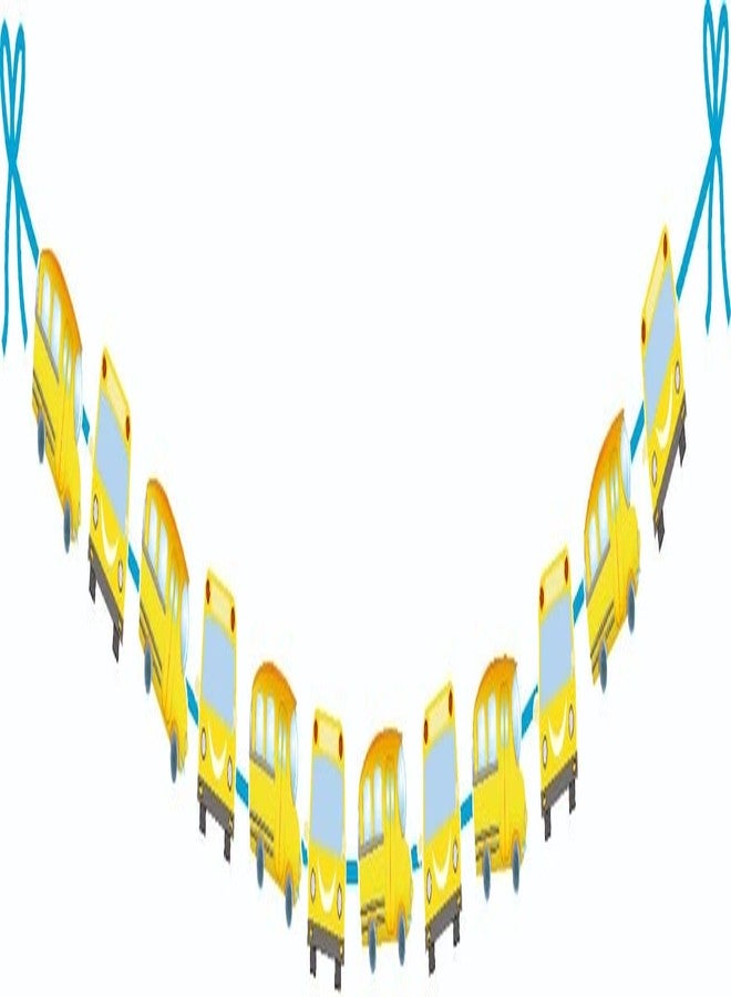 Untumble Wheels on The Bus Banner Birthday Decor Pack for boy and Girl Birthday - Image 5