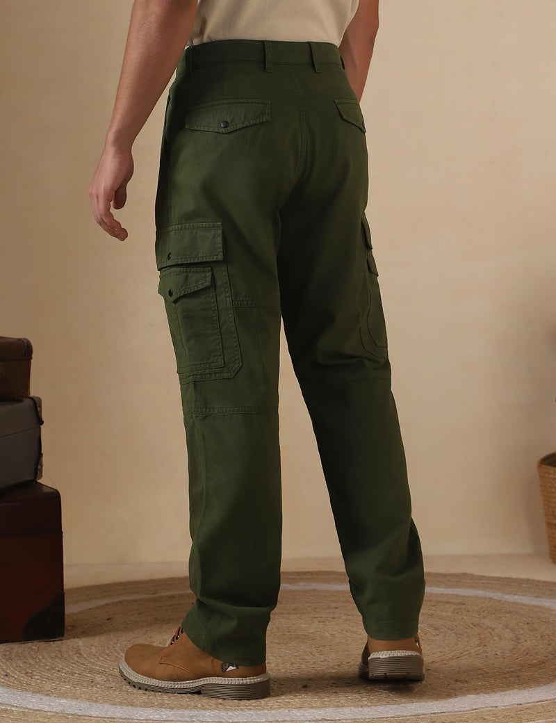 FYLTR Men's Utility Cargo Trouser - 100% Cotton | Regular Fit | Pants for Men | Trousers for Men - Image 3