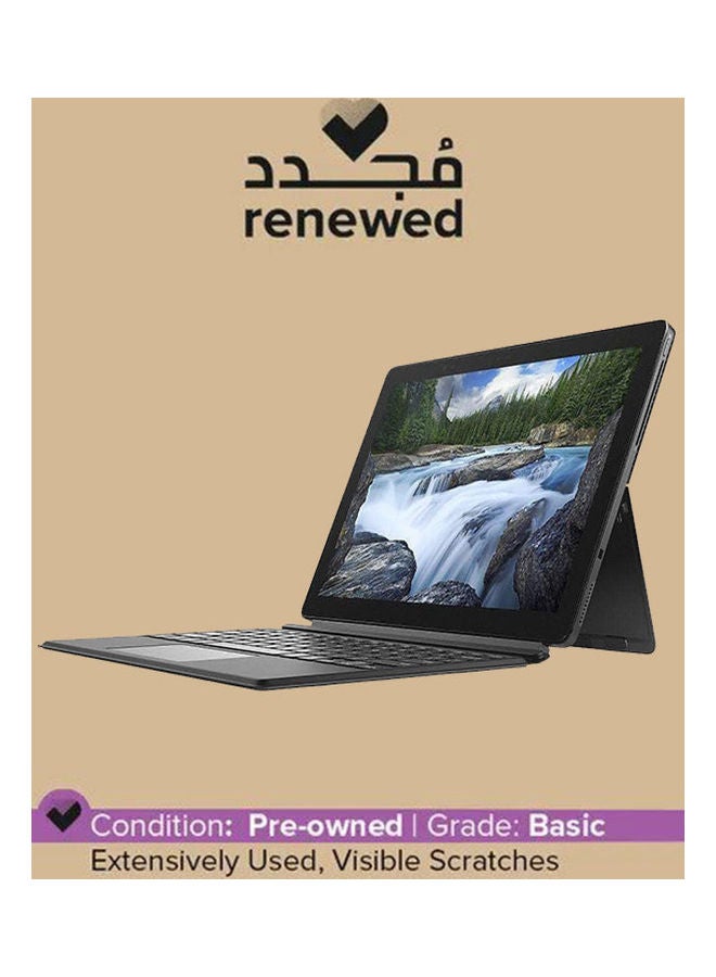 DELL Renewed - Latitude 5290 2 in 1 Convertible Laptop With 12.3-Inch Display,Intel Core i5 Processor/8th Gen/8GB RAM/256GB SSD/Intel HD Graphics English Black - Image 1
