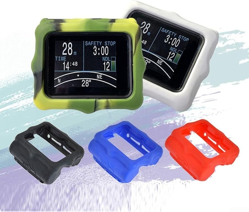 Shearwater Perdix Dive Computer Silicone Cover Waterproof Protective Case Red - Image 3