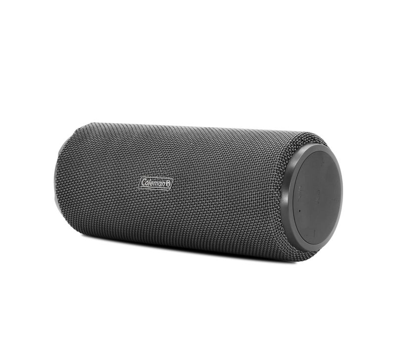 Coleman CBT90 Portable Water Resistant Bluetooth Speaker, Gray - Image 1