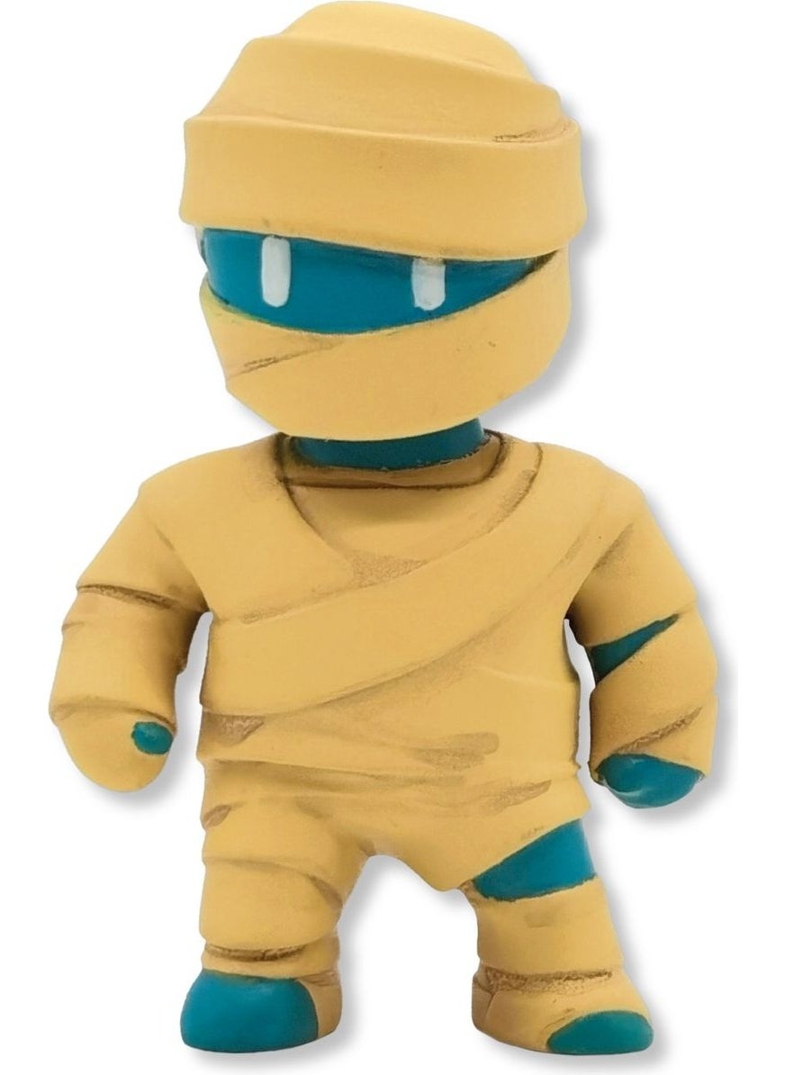 Toyfest - Stumble Guys Series 1 - 3D Mini 1 I Surprise 5 Figure Set - Megalodon Punk Army Man Hatshepsut - Image 1