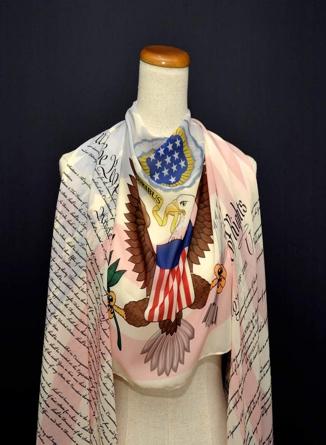 Universal Zone US Constitution and Bill of Rights Chiffon Scarf - Image 2