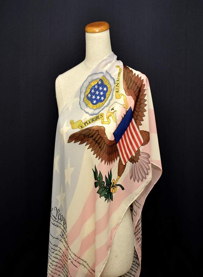 Universal Zone US Constitution and Bill of Rights Chiffon Scarf - Image 3