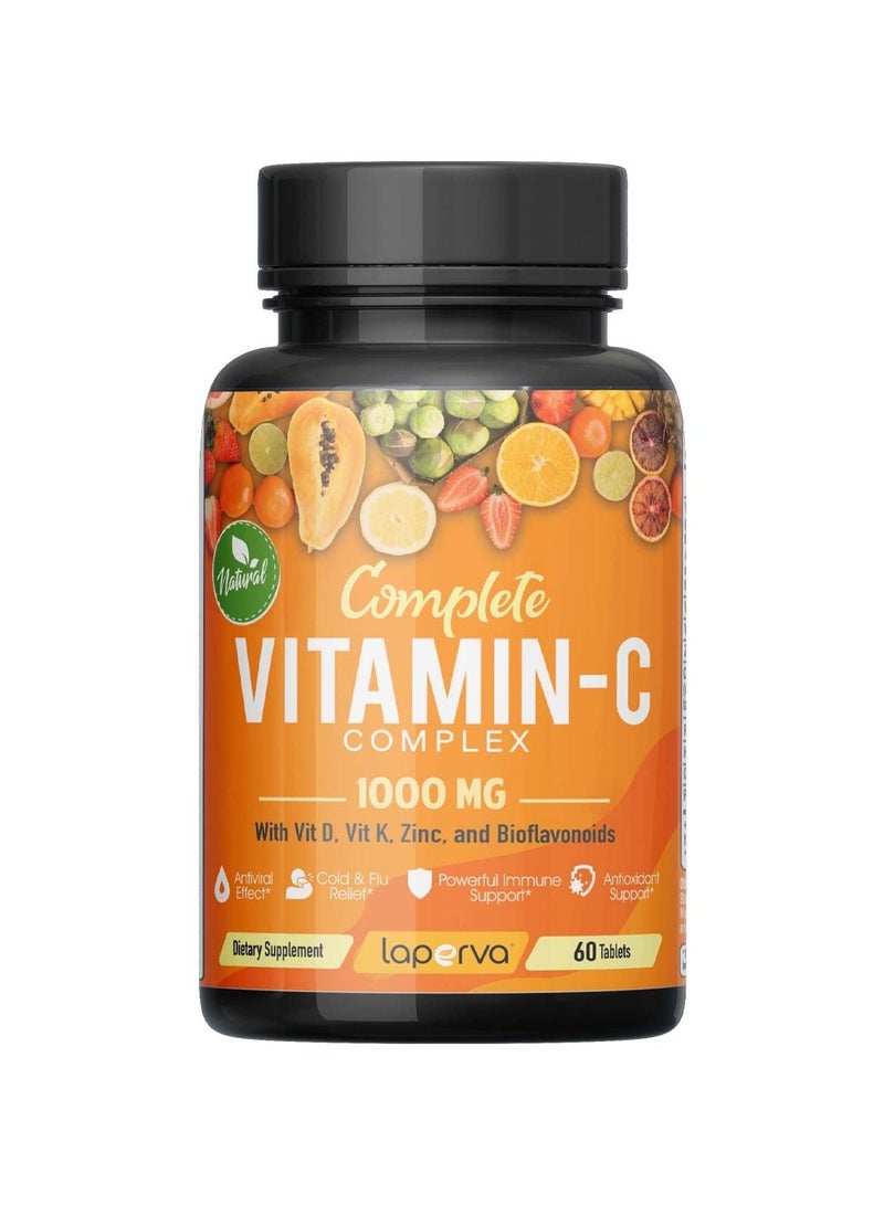 Laperva Complete Vitamin C Complex, 1000 mg, 60 Tablets