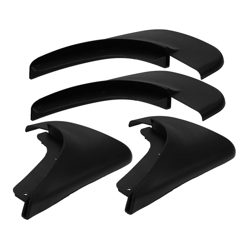 Soft Rubber Mud Flaps Set Front and Rear for Compact Sedan 2003 Wheel Splash Guard - Image 2