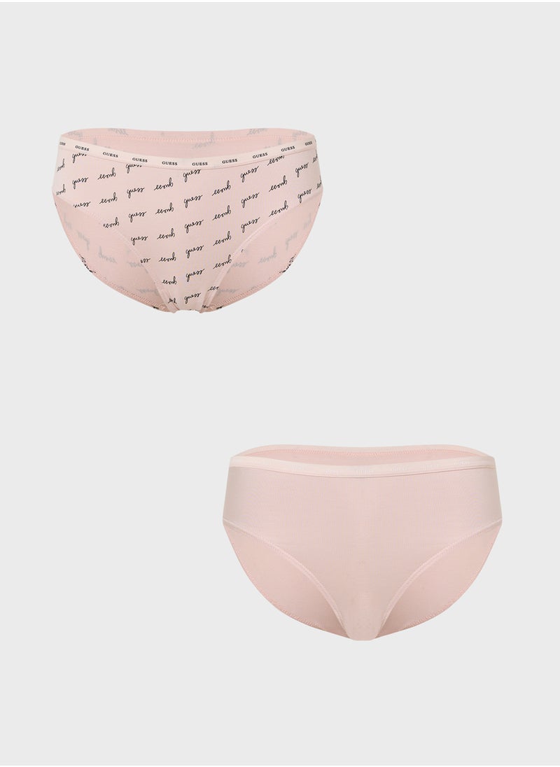 GUESS 3 Pack Printed Brief  - Image 1