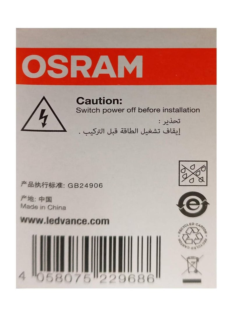 أوسرام أوسرام باراثوم LED VALUE STAR MR16 7.5 واط GU5.3 ضوء النهار - كشاف LED موفر للطاقة، عالي السطوع، طويل الأمد، O-LED-MR16-7.5 واط-D - Image 5