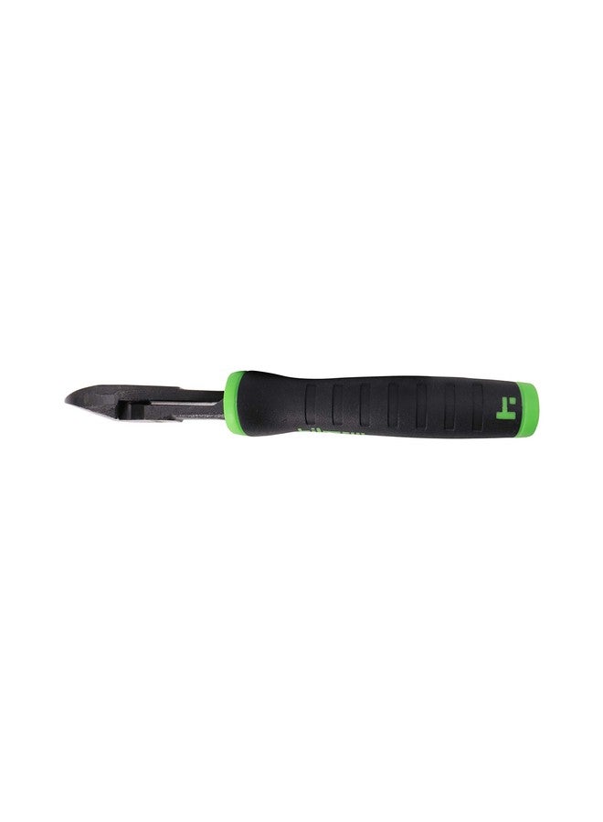 Hilmor 8" Diagonal Cutting Plier with Rubber Handle Grip, Black & Green, DCP8 1885363 - Image 5