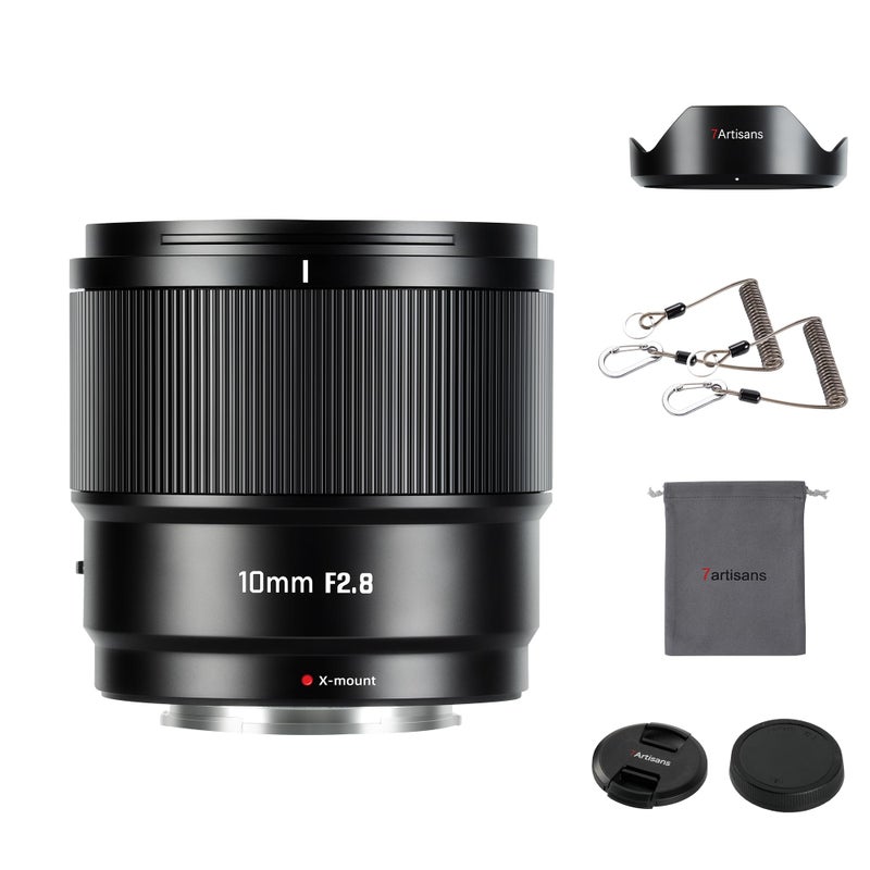 7artisans AutoFocus 10mm F28 APSC WideAngle Lens F28 Large Aperture Support AutomaticManual FaceEye Recognition Compatible for Fujifilm FX Camera Fuji XHTT30SEA Series - Image 2