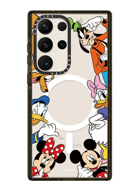 For Samsung Galaxy S24 Ultra Magnetic Phone Case Donald Duck Pattern Cover