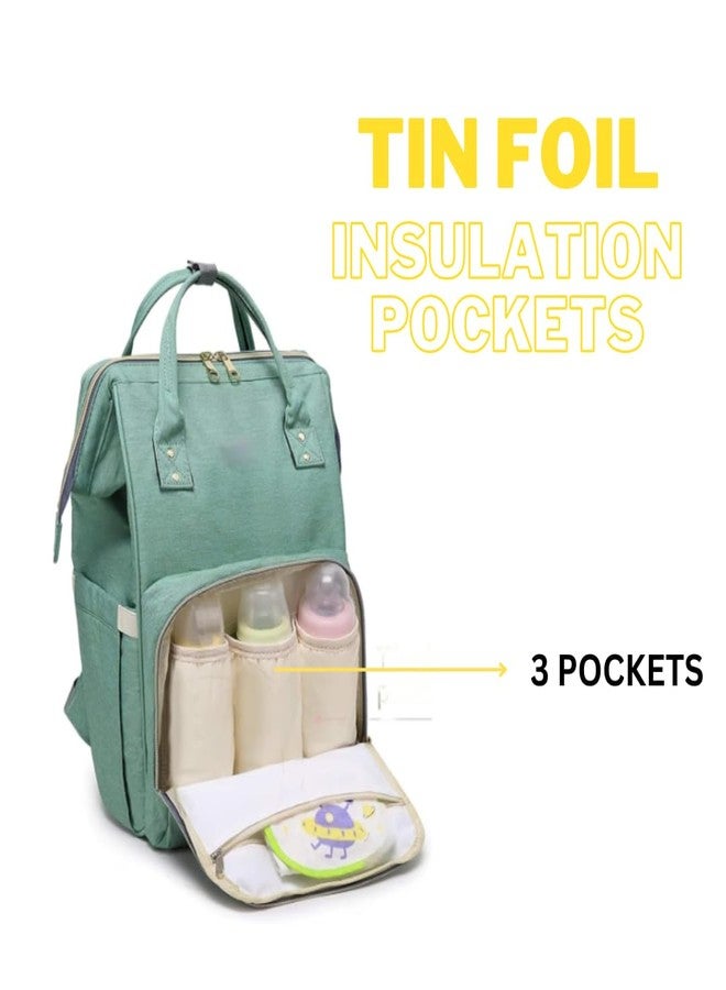 THE MAXIMUS Maximus Stylish Babies Diaper Bags for Mothers - Economical Version|6 Month Warranty (Green) - Image 2
