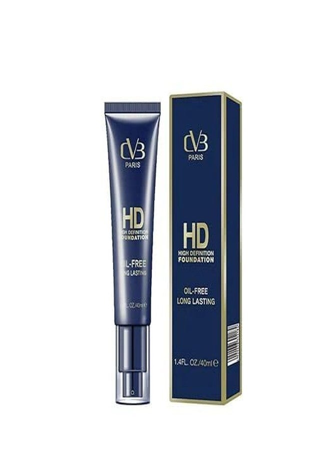 CVB Paris High Definition Foundation - Oil Free & Long Lasting, White Ivory - Image 1