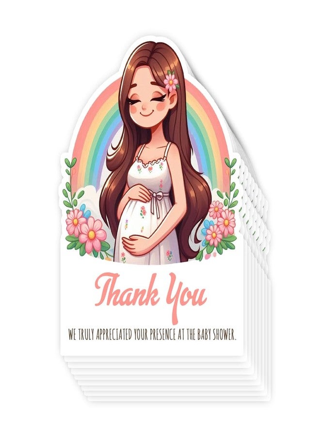 Suruchi Strokes Baby Shower Thank You Tag | Return Gift Card | Coming Soon Welcome Party - Image 1