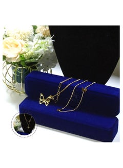 Alissa Butterfly Pendant Necklace Double Layer Neck Chain for Women's Necklace Golden  - Image 4