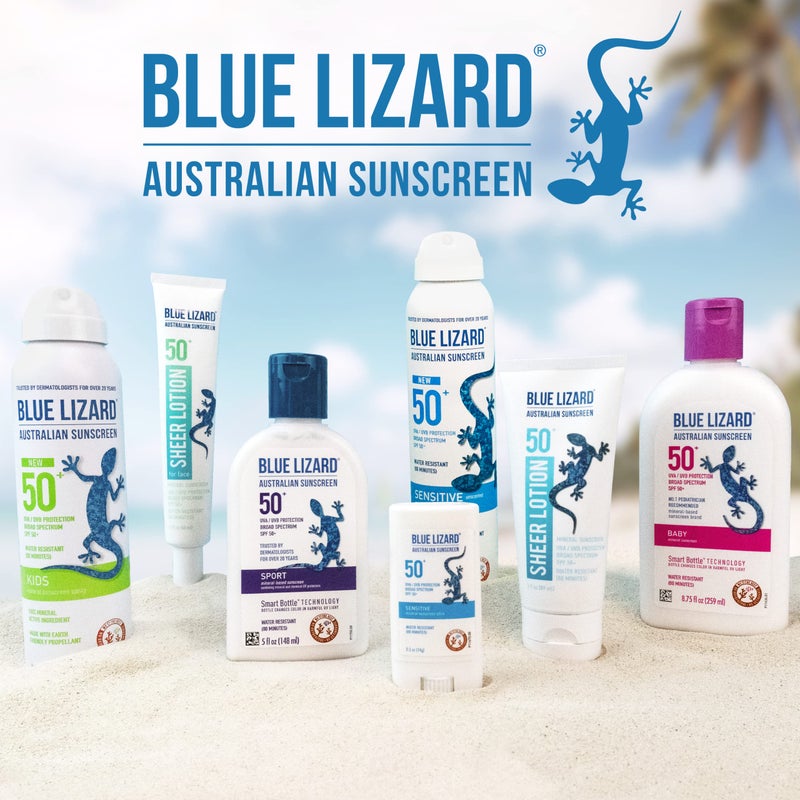 BLUE LIZARD Kids Mineral-Based Sunscreen Lotion - SPF 50+ - 3 oz - Image 5