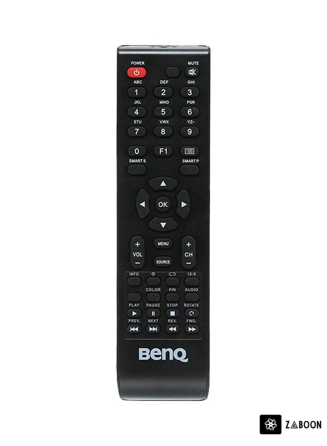 Zaboon Replacement Remote Control For BenQ TV 17x4.2x1.7cm Black/White/Red