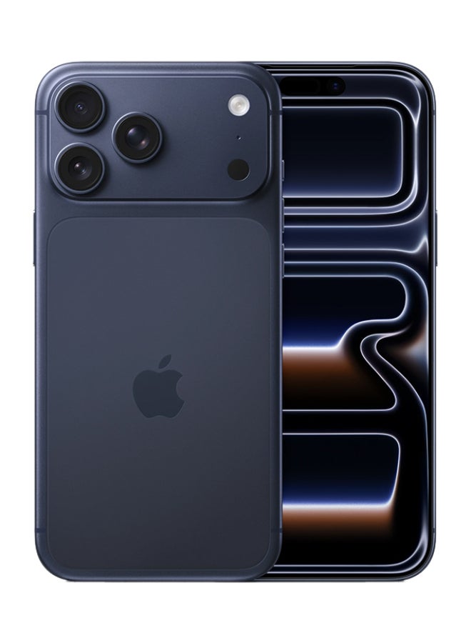 Apple iPhone 17 Pro Max 512 GB (eSIM only) Deep Blue 5G With FaceTime - Middle East Version