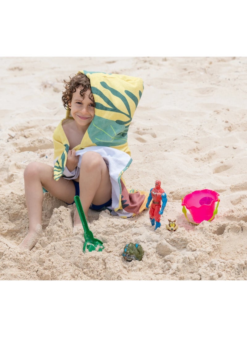 Mintra Premium Kids' Hooded Beach Towel – Soft, Absorbent, and Fun - Image 2