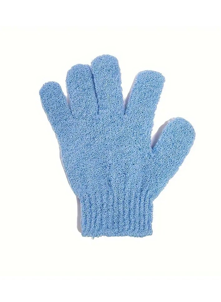 Exfoliating Gloves Premium Double-Sided Bath Scrub for Body, Dead Skin Cell Remover, Spa Massage Skin Exfoliator, Shower Accessories for Women & Men  - Image 3