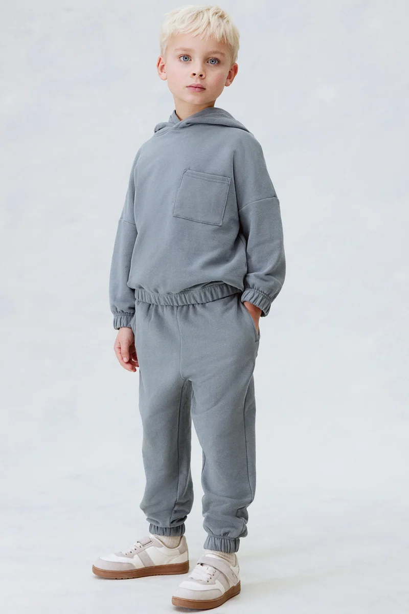 اتش اند ام طقم سويت شيرت قطني - قطعتين