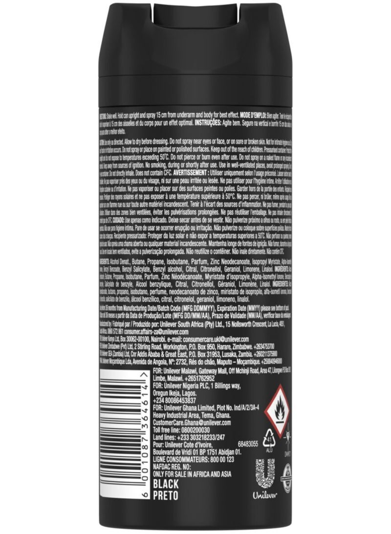 أكس عبوتين من أكس مزيل عرق برائحة الكمثرى المجمدة وخشب الأرز الأسود 150 مل - Image 3