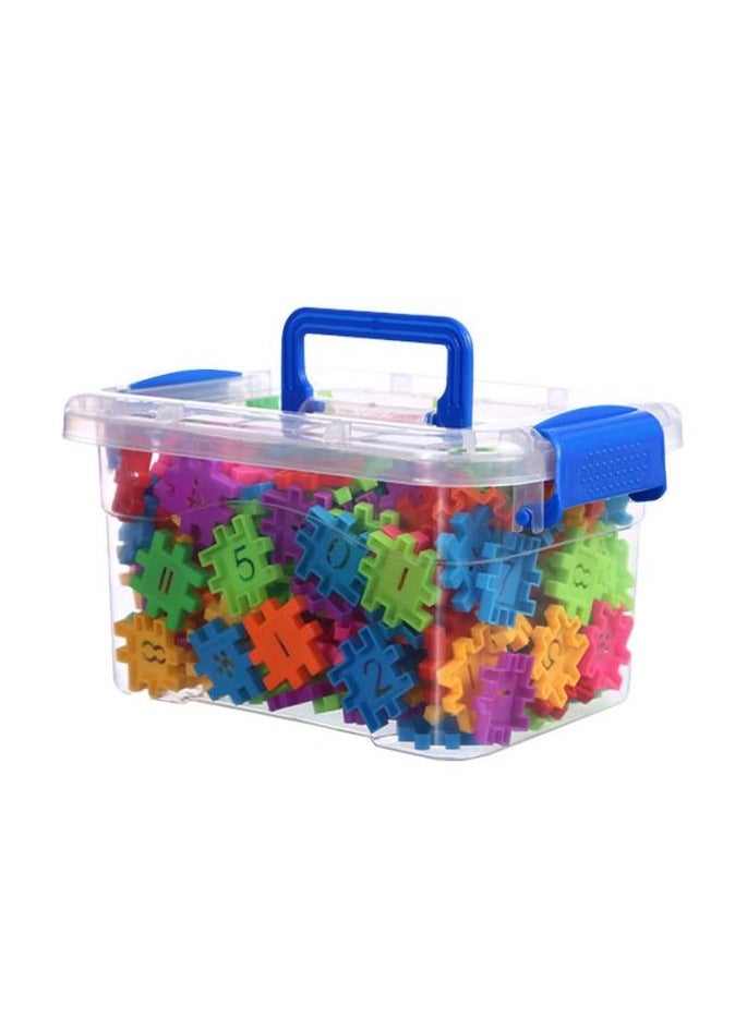 Building Blocks Toys Set , 300pcs Macaron Color Toys Preschool Educational Toys , Toddler Toys For 24+ Month Old Boy And Girl Gifts  - Image 3