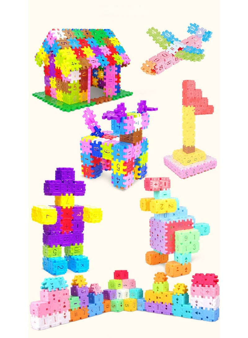 Building Blocks Toys Set , 300pcs Macaron Color Toys Preschool Educational Toys , Toddler Toys For 24+ Month Old Boy And Girl Gifts  - Image 5
